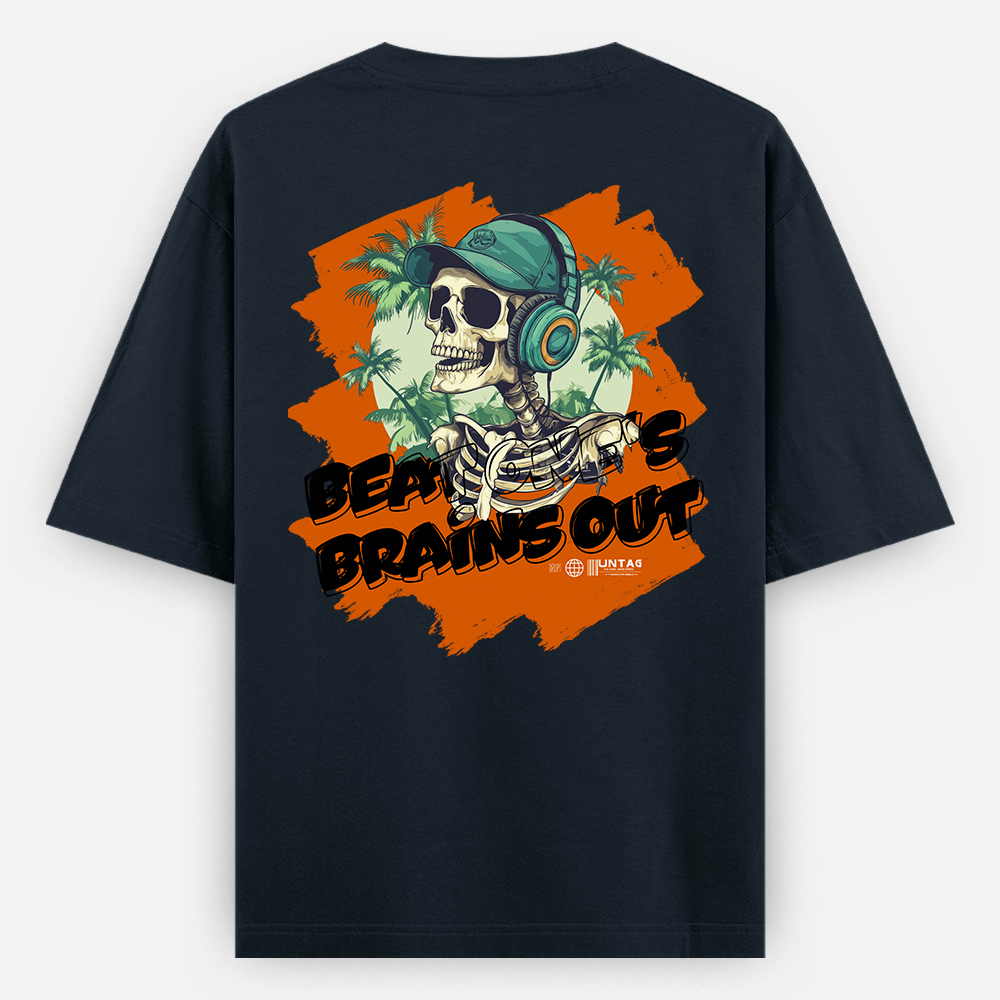 BRAINS BEAT Oversized T-Shirt